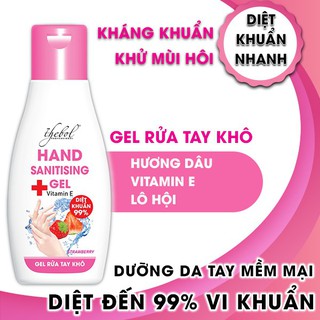 Nước rửa tay khô dạng gel Thebol diệt khuẩn không kích ứng da tay tiện