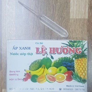 Nước ướp thịt/ Ấp xanh Lệ Hương (hộp 12 ống)