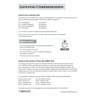 Sách - Pass The TOEIC Test _ Advanced Course +1MP3 Tặng Bút Bi
