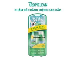 Bộ chăm sóc răng miệng cho chó Tropiclean