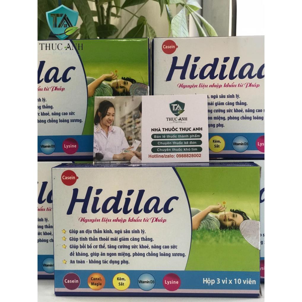 HIDILAC Kích Thích Ăn Ngon Ngủ Ngon Cho Bé Hộp 30 gói