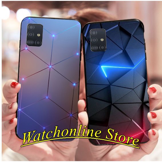 Ốp lưng phủ bóng SamSung Galaxy A11 A12 A02s A31 A51 A71 M51 A52 A72 A7 2018 họa tiết 3D P1