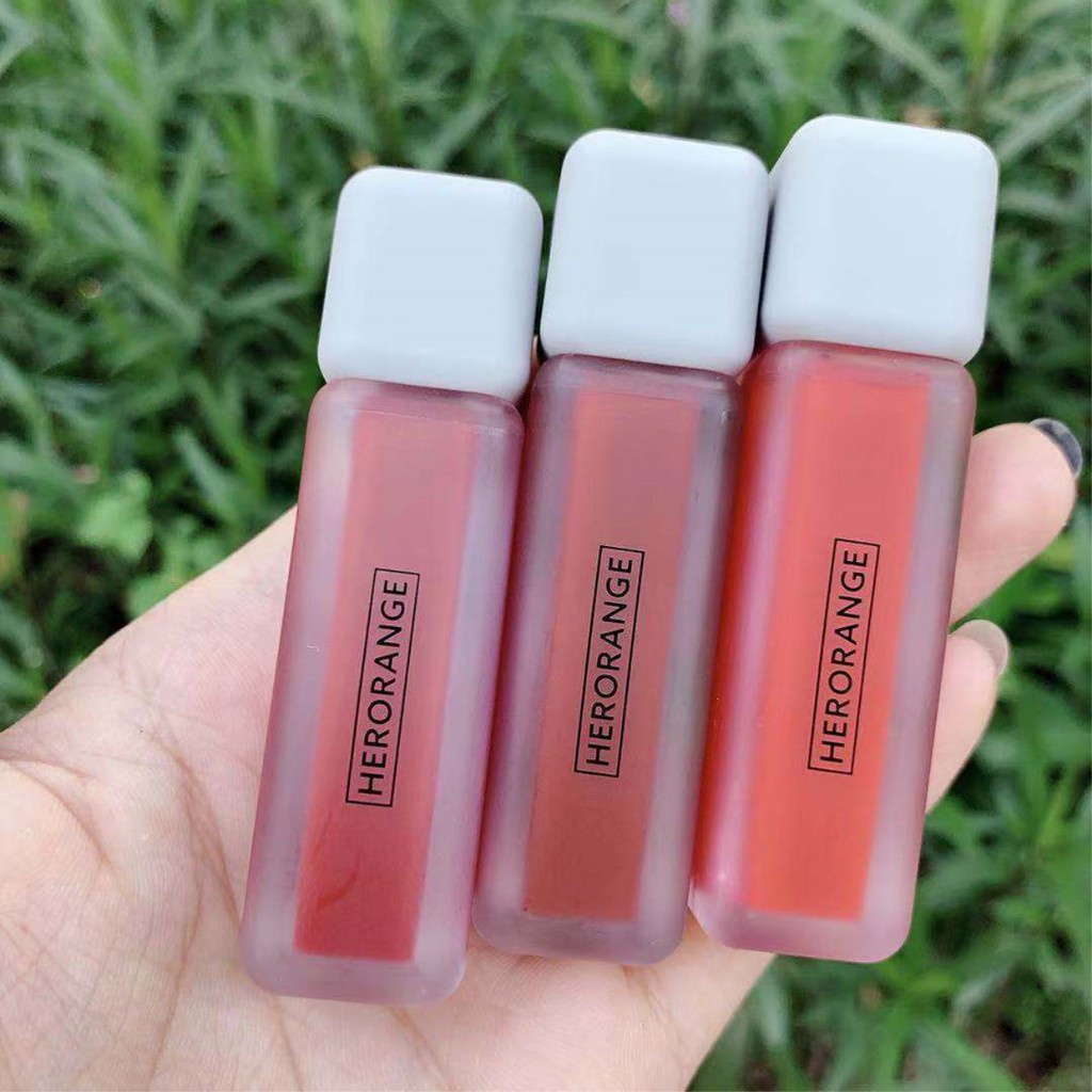 [Hàng mới về] Son môi Herorange kem lì chống thấm nước với 6 màu tùy chọn | BigBuy360 - bigbuy360.vn