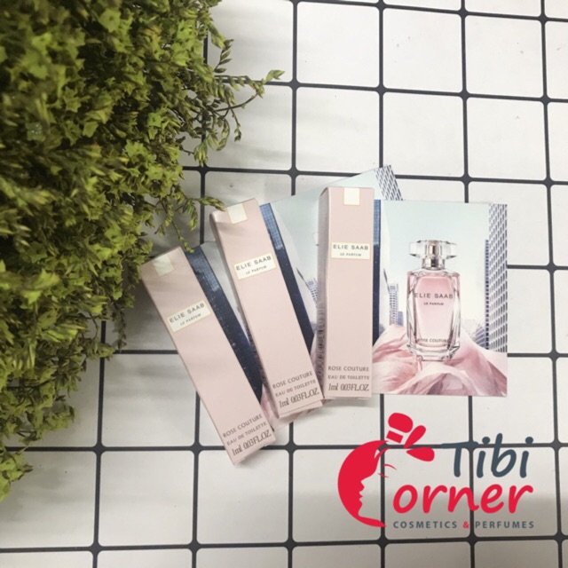 [ vial ]Nước hoa Elie Saab Le Parfum Rose Couture EDP 1ml Chính Hãng | BigBuy360 - bigbuy360.vn