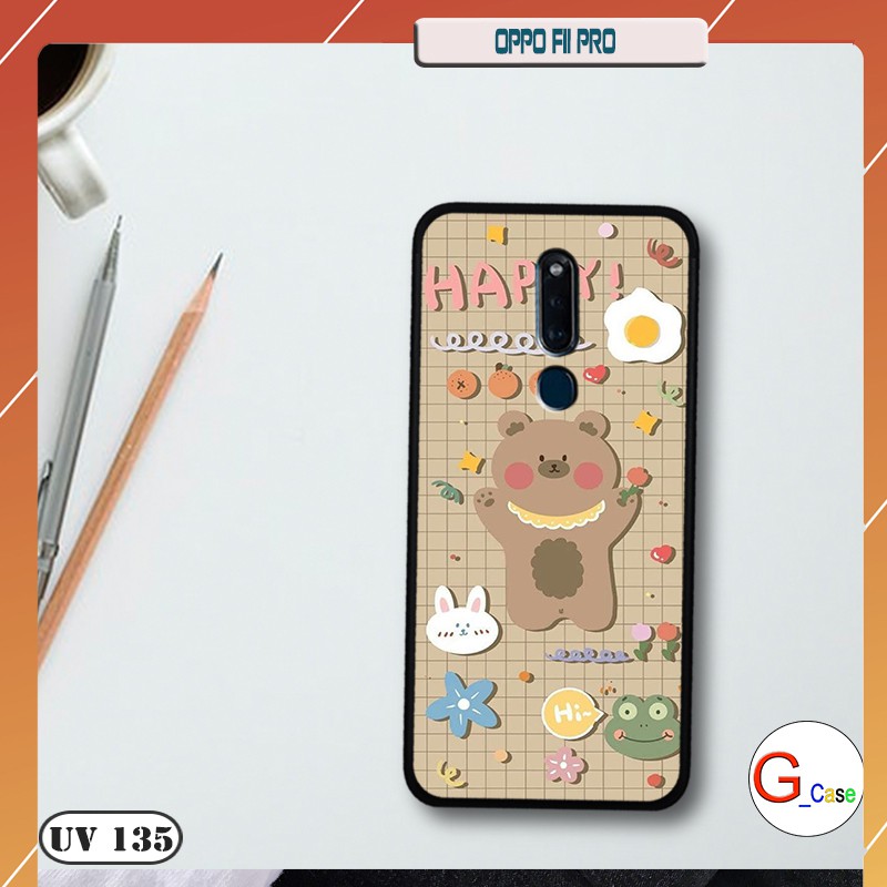 Ốp lưng điện thoại OPPO F11 pro lưng nhám viền dẻo