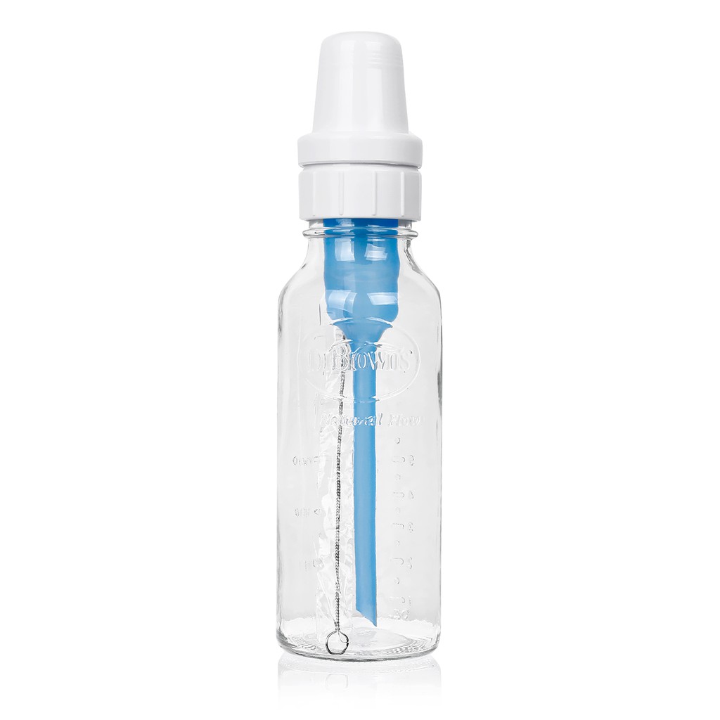 Bình sữa thủy tinh Dr Brown's cổ hẹp 125ml-250ml