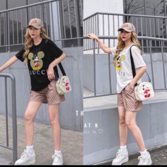 Bộ mickey 2 màu dành cho nữ