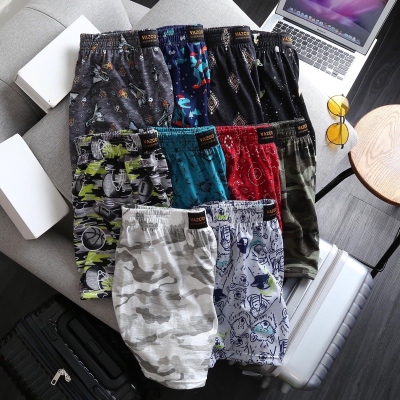 (big size <130kg) Quần ngủ thun big size nam