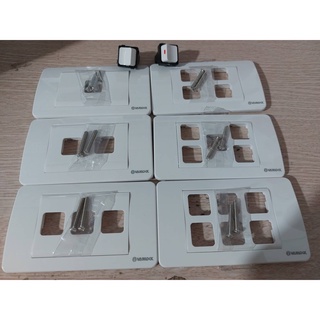 Mặt công tắc sino vanlock s18/mặt 1-6 công tắc