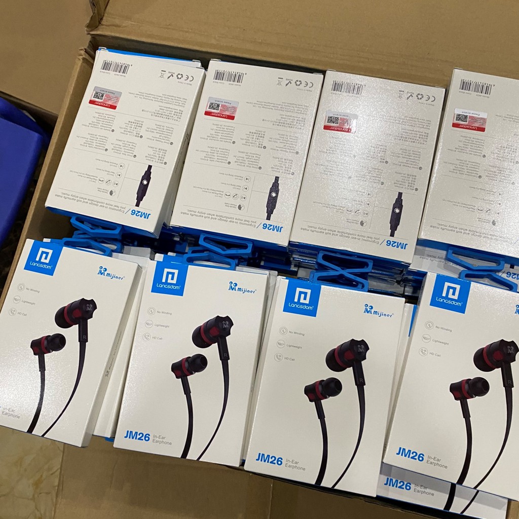 [Mã ELORDER5 giảm 10k đơn 20k] TAI NGHE NHÉT TAI LANGSDOM JM26 SUPER BASS - HÀNG NHẬP KHẨU