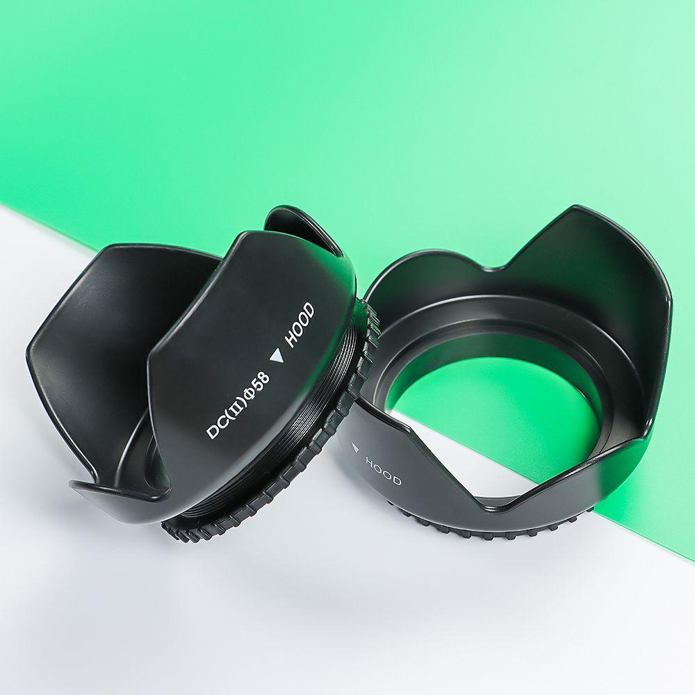 JONYE Loa Che Nắng Trọng Lượng Nhẹ Cho Máy Ảnh Nikon Canon Sony Fuji Olympus DSLR