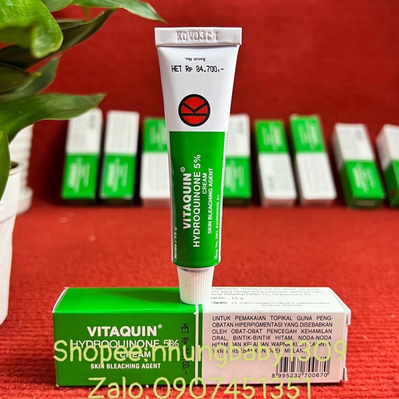 Vitaquin Hydroquinone 5% làm trắng các sắc tố