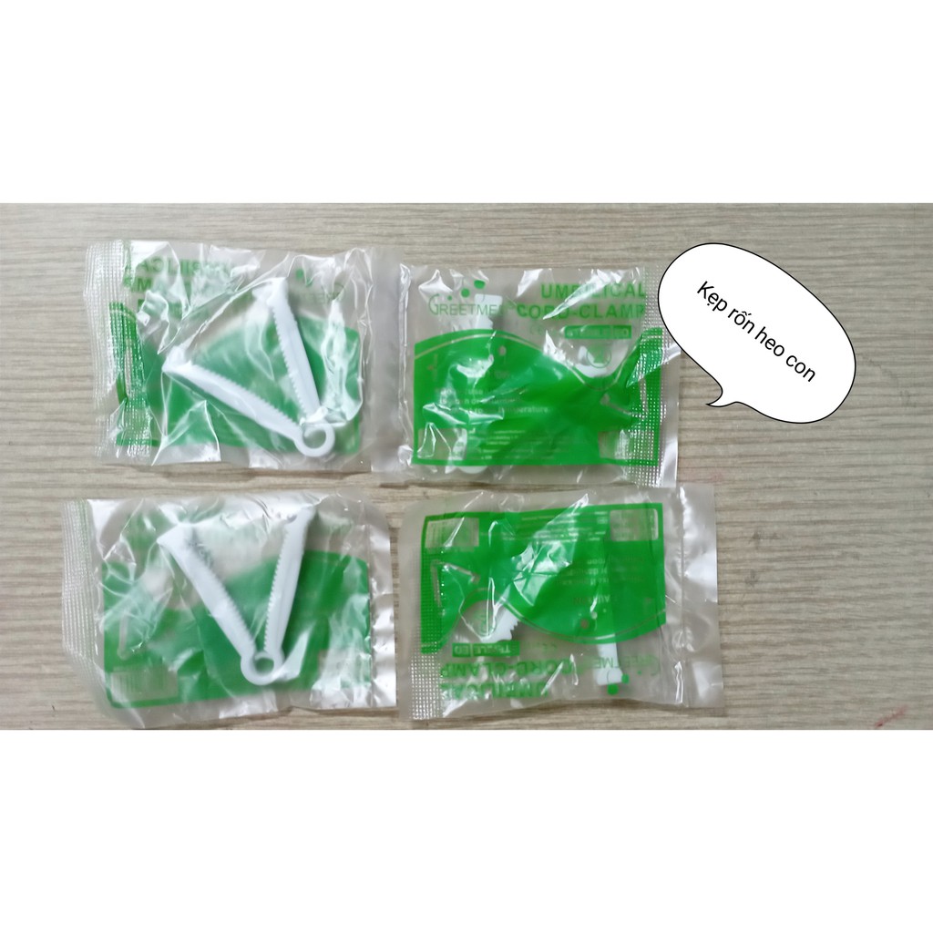 Kẹp rốn heo con, kẹp dây rốn, kẹp rốn lợn con