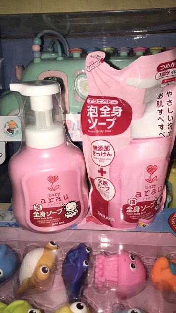 Sữa Tắm Arau Baby Chai 450ml Túi 400ml