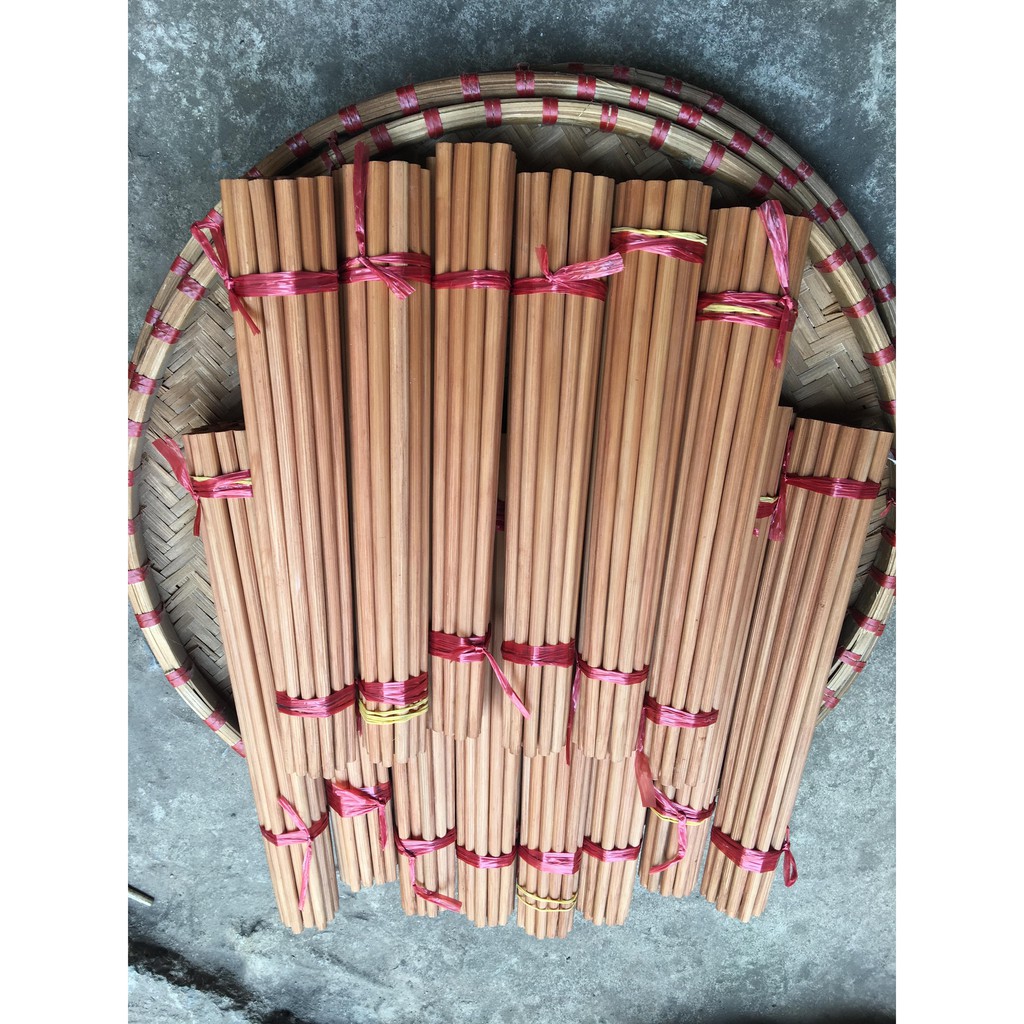 Đũa Tròn Vót Tay Combo 50 Đôi