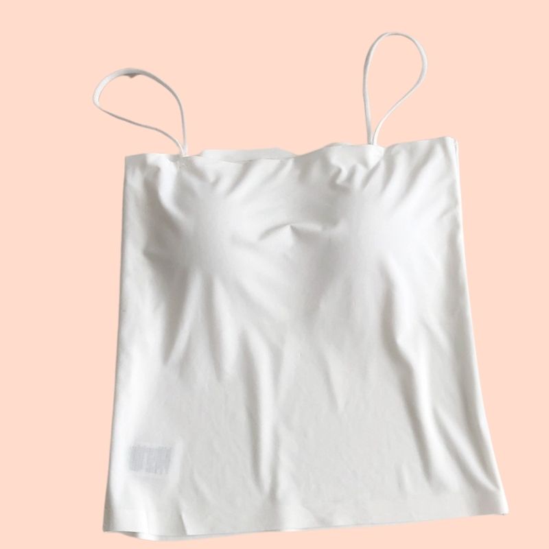 Áo 2 Dây Cotton Dáng Dài Có Mút Ngực SU Official, Áo Lót Nữ Su Mền Mịn Thoáng Mát Mút Mỏng 1806