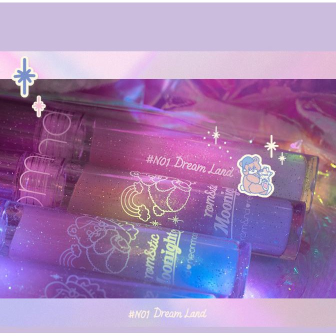 [Romand x Neonmoon] Phiên Bản Giới Hạn Son Tint Bóng Cho Môi Căng Mọng Romand Glasting Water Gloss 4.2g | BigBuy360 - bigbuy360.vn