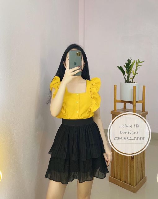 Siêu Phẩm Áo Sát Nách Tay Bèo, Chất Đũi Mát.