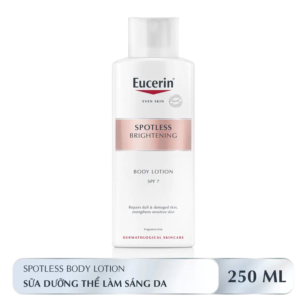 [TEM CTY]  Sữa Dưỡng Thể EUCERIN Spotless Brightening Body Lotion SPF7 250mL - Trắng Da Toàn Thân