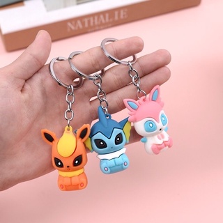 Móc khóa pokemon silicon