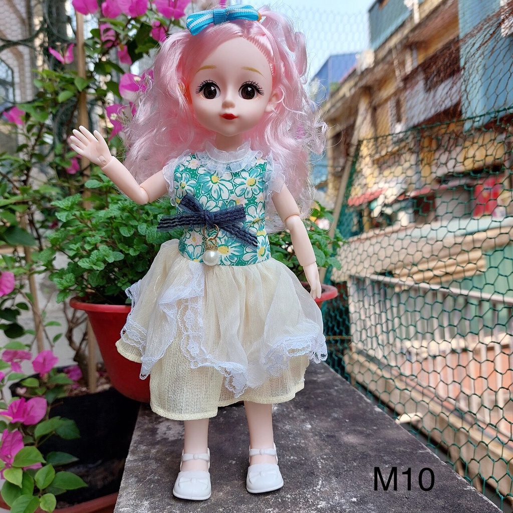 Búp Bê Bé Gái Cao 30cm Với Những Chiếc Váy Dễ Thương