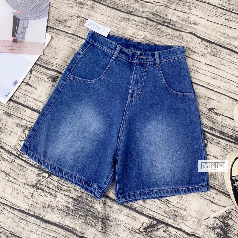 QUẦN SHORT JEAN KI03 | Thời Trang | Phong Cách | GinHouse Shop