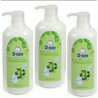 Combo 3 Nước rửa bình và rau củ Dnee organic dạng chai