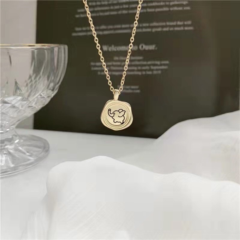 Dây Chuyền Charm Chú Voi Dumbo - Vani Store [TS000620]