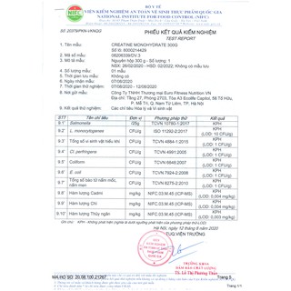 SCITEC 100% CREATINE MONOHYDRATE (Creatine đơn chất, tăng sức bền)