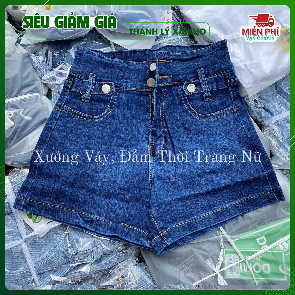 ✅Ảnh thật của shop 100% ✅ 🍁Quần Short jean nữ🍁chất bò trơn mềm xinh xắn🍁jean xanh | BigBuy360 - bigbuy360.vn