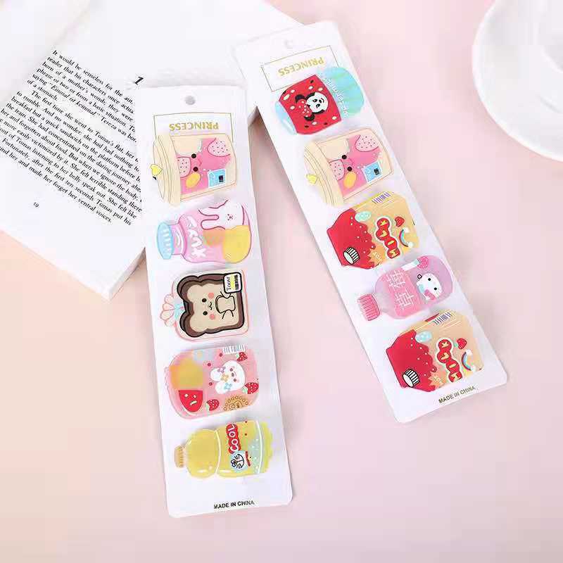 Set kẹp tóc xinh xắn dễ thương phong cách Hàn Quốc