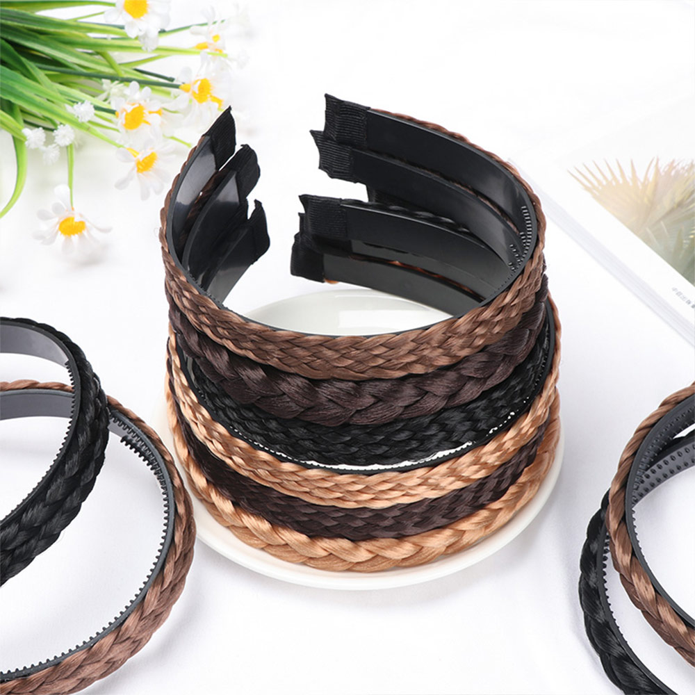 Băng Đô Tóc Giả Dạng Tết Nhiều Màu Chất Lượng Cao Cho Nữ