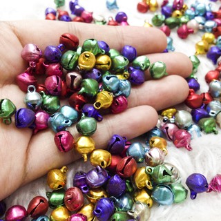 Chuông tròn nhiều màu size 8mm lục lạc dùng trang trí thủ công làm vòng tay handmade