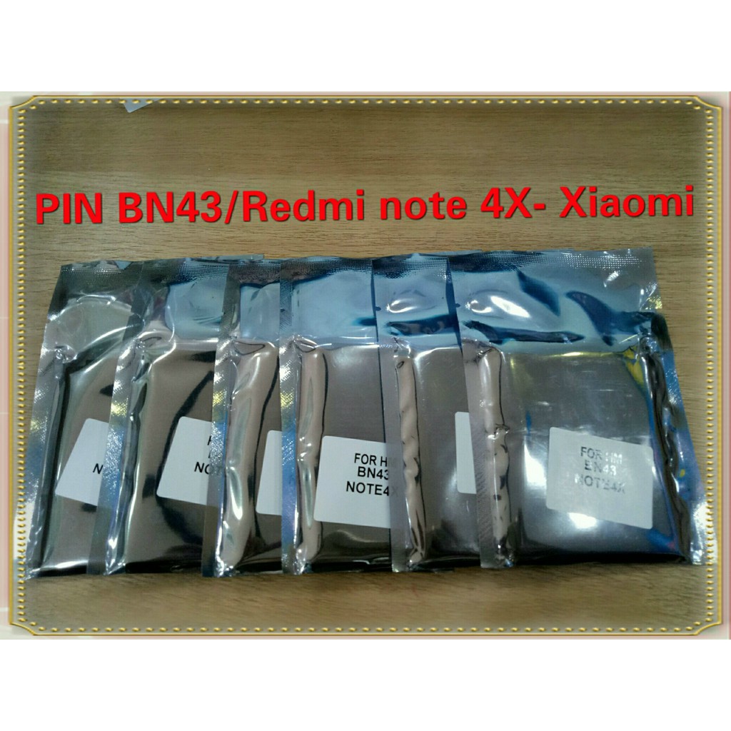 pin BN43/Redmi note 4x Xiaomi