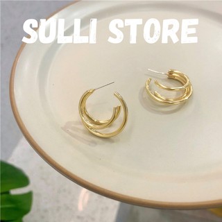  Khuyên tai bông tai nữ The hoop size 23mm phụ kiện thời trang Sulli store