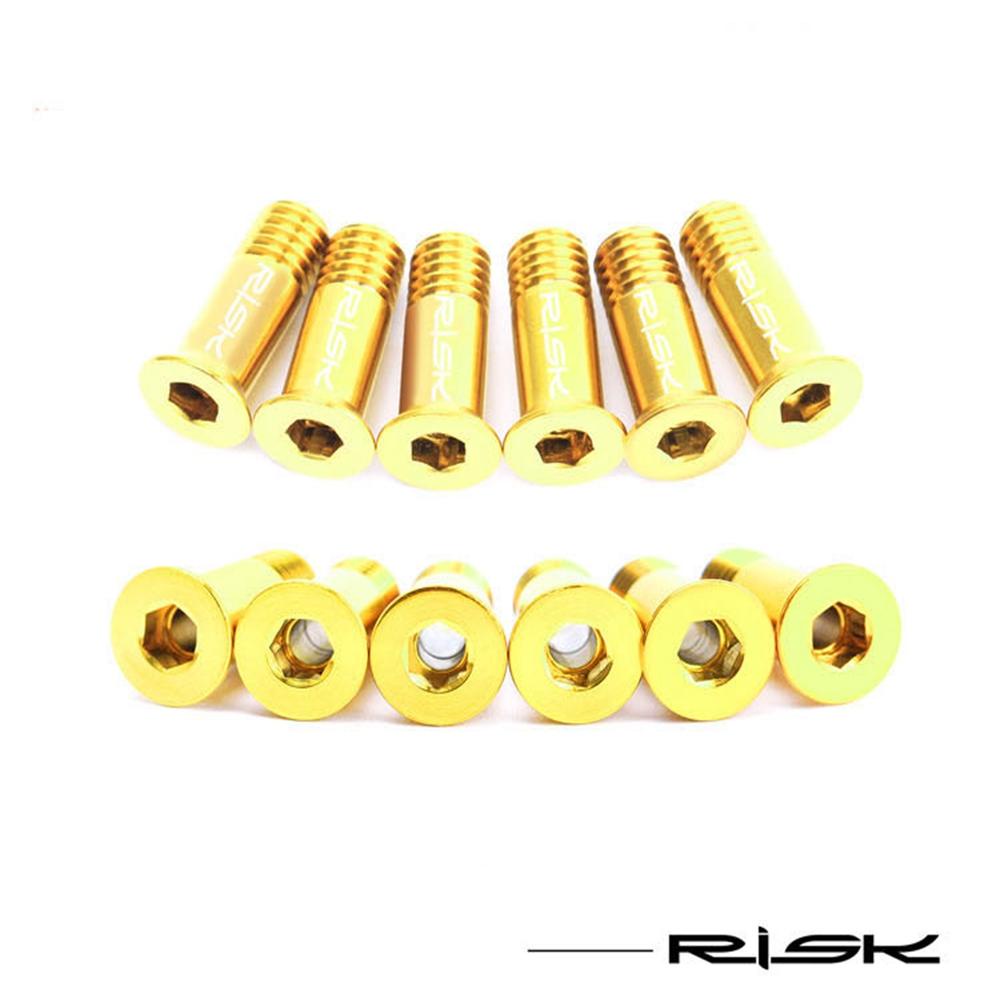 MUVAKO Set 2 Ốc Vít Titan 4 Màu Cho Xe Jockey