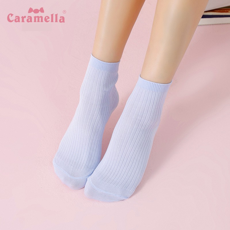 Tất cao cổ nữ trơn nhiều màu