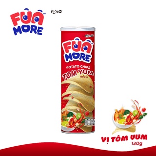 Đồ ăn vặt Thái Lan Snack khoai tây vị tôm yum Funmore 130g