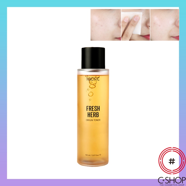 Toner dưỡng trắng và phục hồi da từ hoa hồng thật Nacific Real Floral Rose Toner 180ml_Mỹ phẩm Hàn Quốc chính hãng