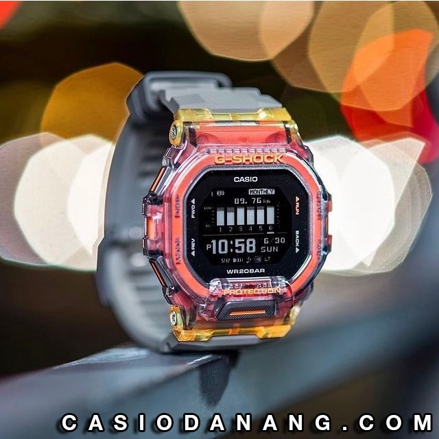 Đồng hồ nam Casio G-Shock chính hãng Anh Khuê GBD-200SM-1A5DR (45mm)