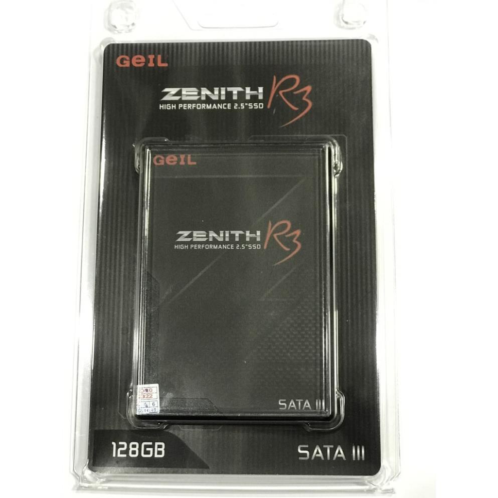 Ổ cứng SSD 128G  256g Geil Zenith R3 Sata III 6Gb/s Tem FPT Thiết kế nhỏ gọn Dung lượng lớn  - Bảo hành 36 tháng | BigBuy360 - bigbuy360.vn