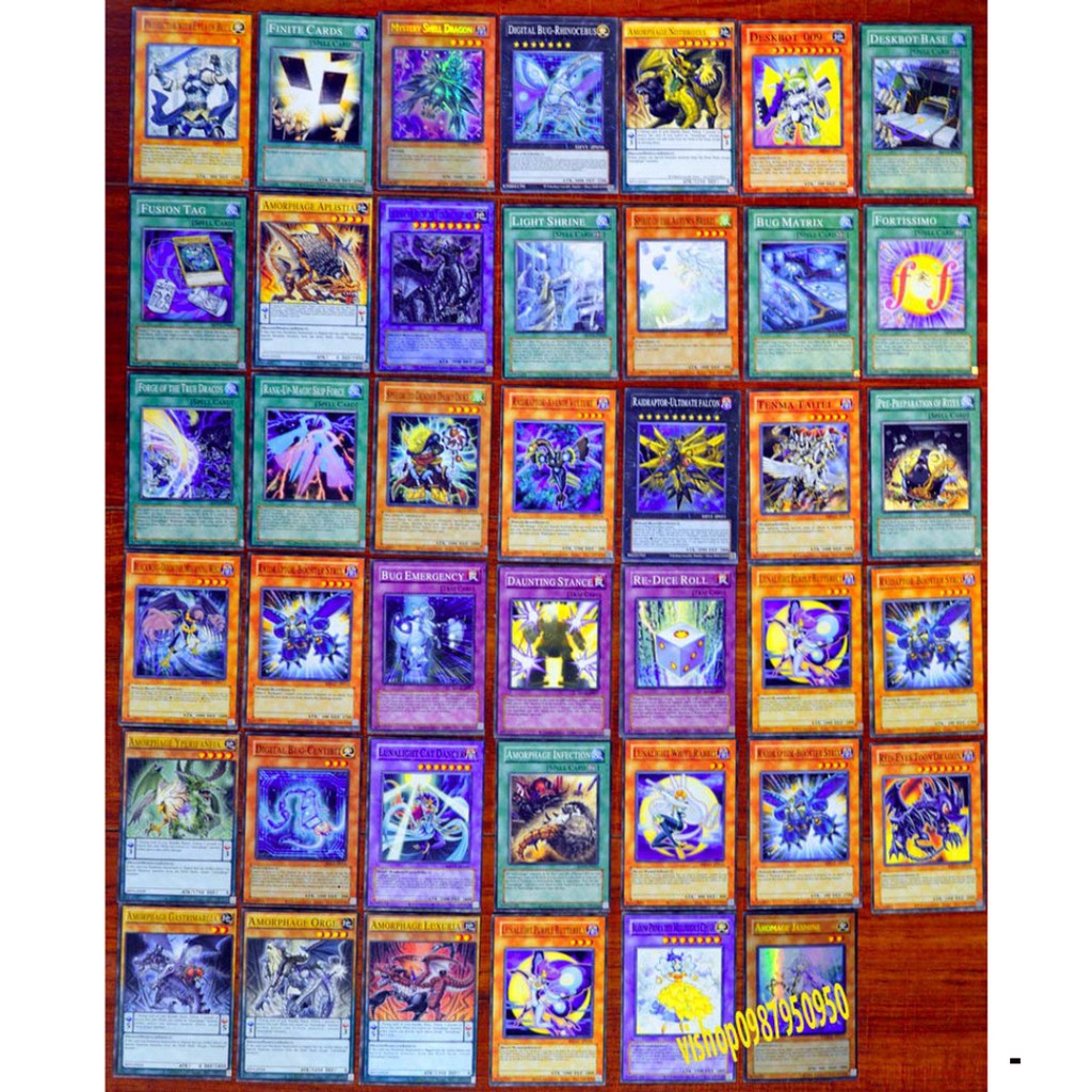 GÓI RANDOM 8-10 lá bài Yugi-Oh- Vua Trò Chơi trở về tuổi thơ