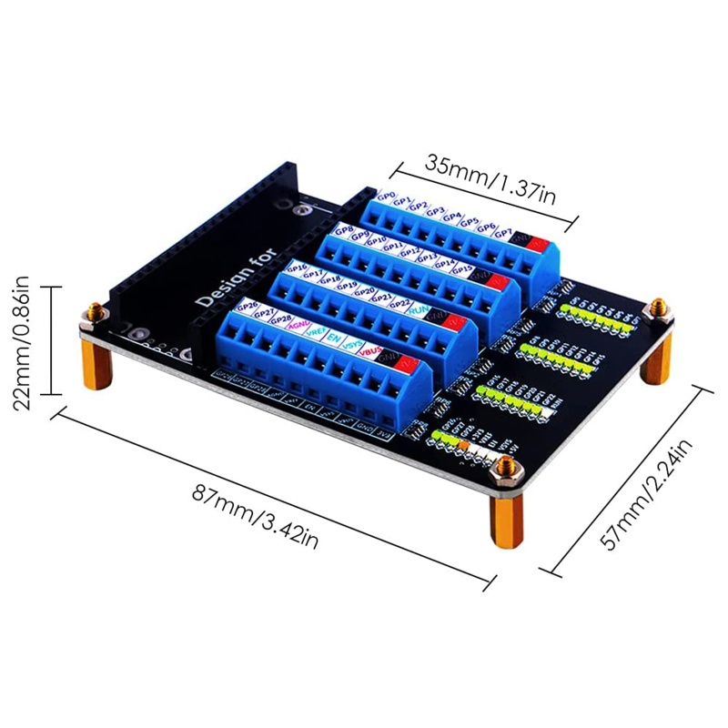 Bảng Mạch Breakout Dành Cho Raspberry Pi Pico