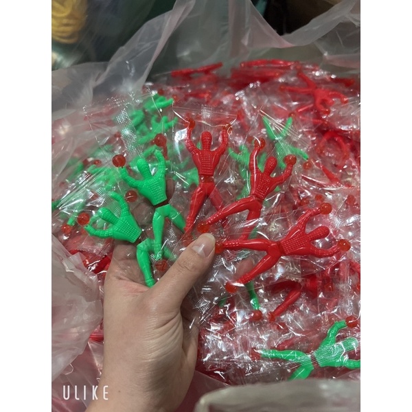 Combo 10 - 30 Con Đồ Chơi Người Nhện Leo Tường Độc Đáo ( chỉ còn màu xanh lá )
