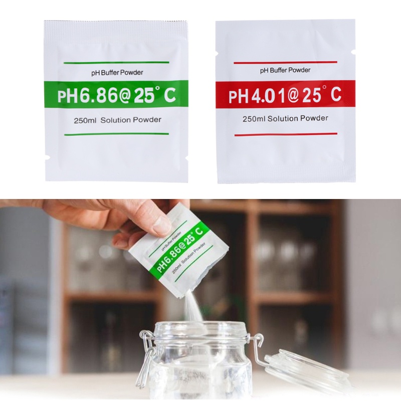 Bộ 20 Miếng Phết Bột PH Cho Máy Đo PH 4.01 6.86