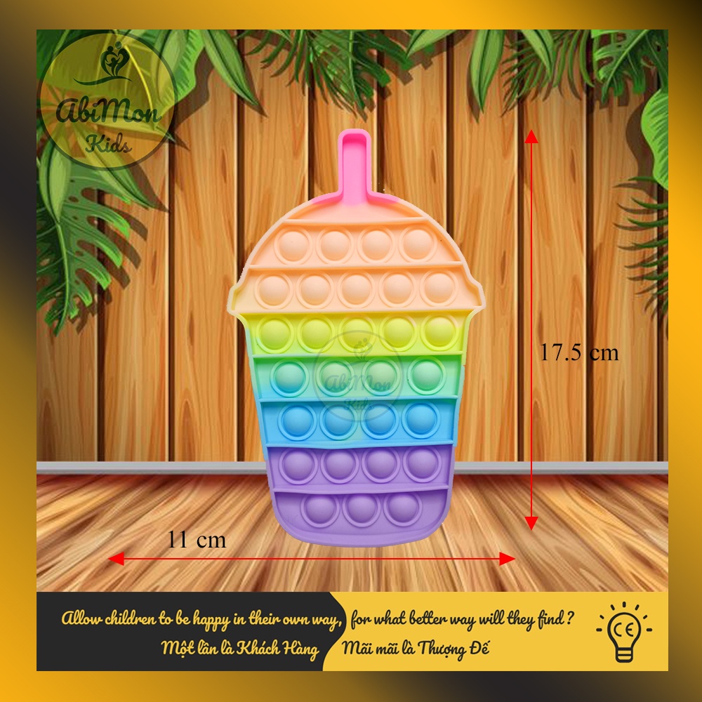 Đồ Chơi Pop It - Bóp Bong Bóng (Giải Trí, Giảm Stress) ☘️ Montessori cao cấp ✨ Đồ chơi Giáo Dục - An toàn - Thông minh