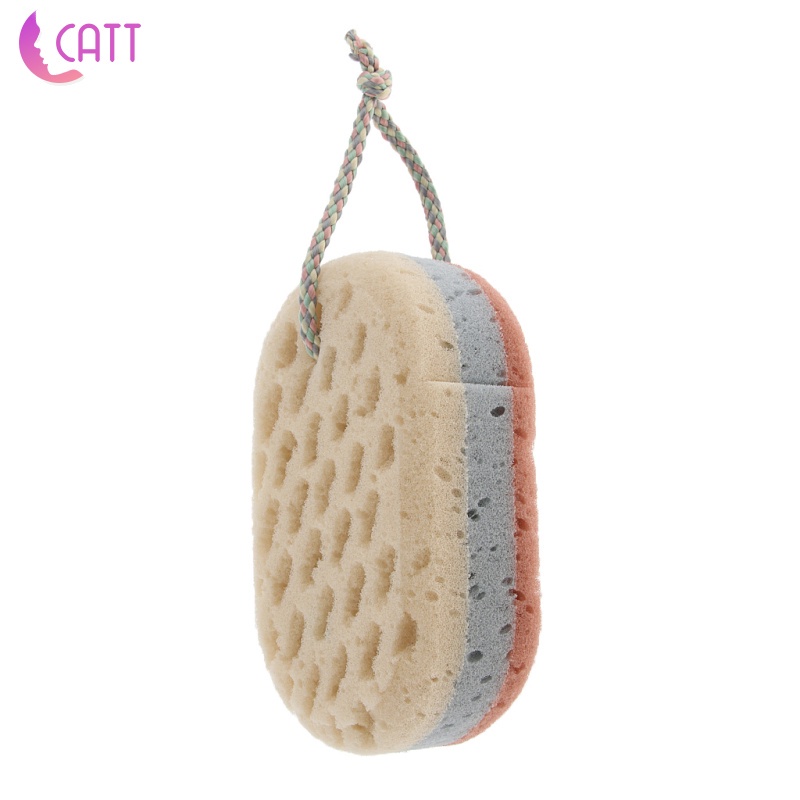 1 Miếng Bọt Biển Tẩy Tế Bào Chết Toàn Thân Thích Hợp Cho Mọi Loại Da