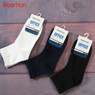 [Combo 3 đôi] Tất cổ trung, chất liệu cotton FREEMAN