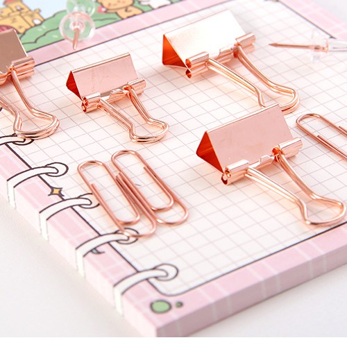 Bộ kẹp giấy các loại ánh kim bookmark (4 loại/set)