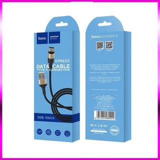 Cáp sạc hoco x26 micro - 1m - hỗ trợ sạc nhanh